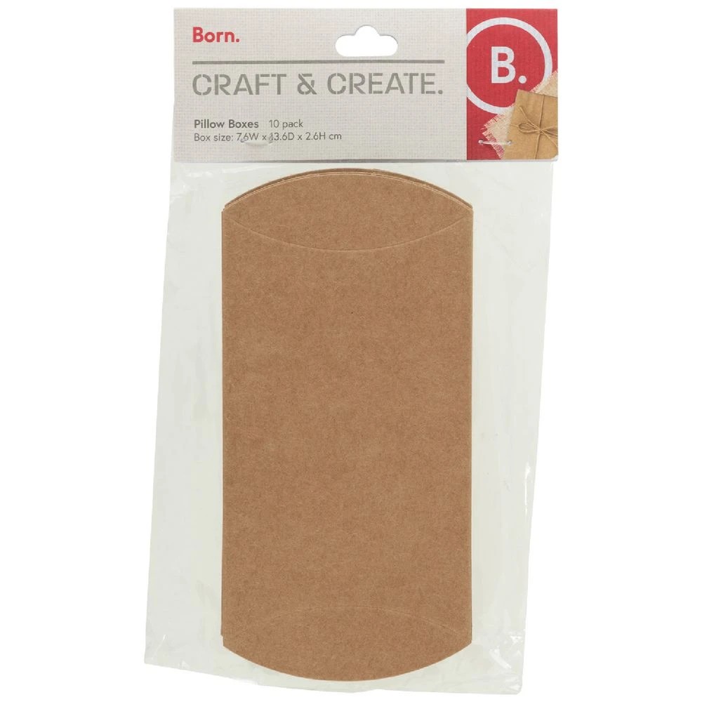 1 Born Cardboard Pillow Box 10 Pack, 1 of 2