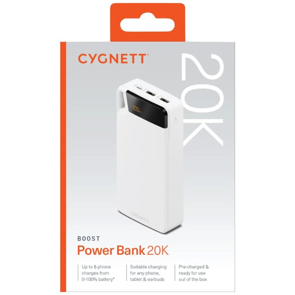 3 Cygnett Boost 20K Gen4 Powerbank White, 3 of 3