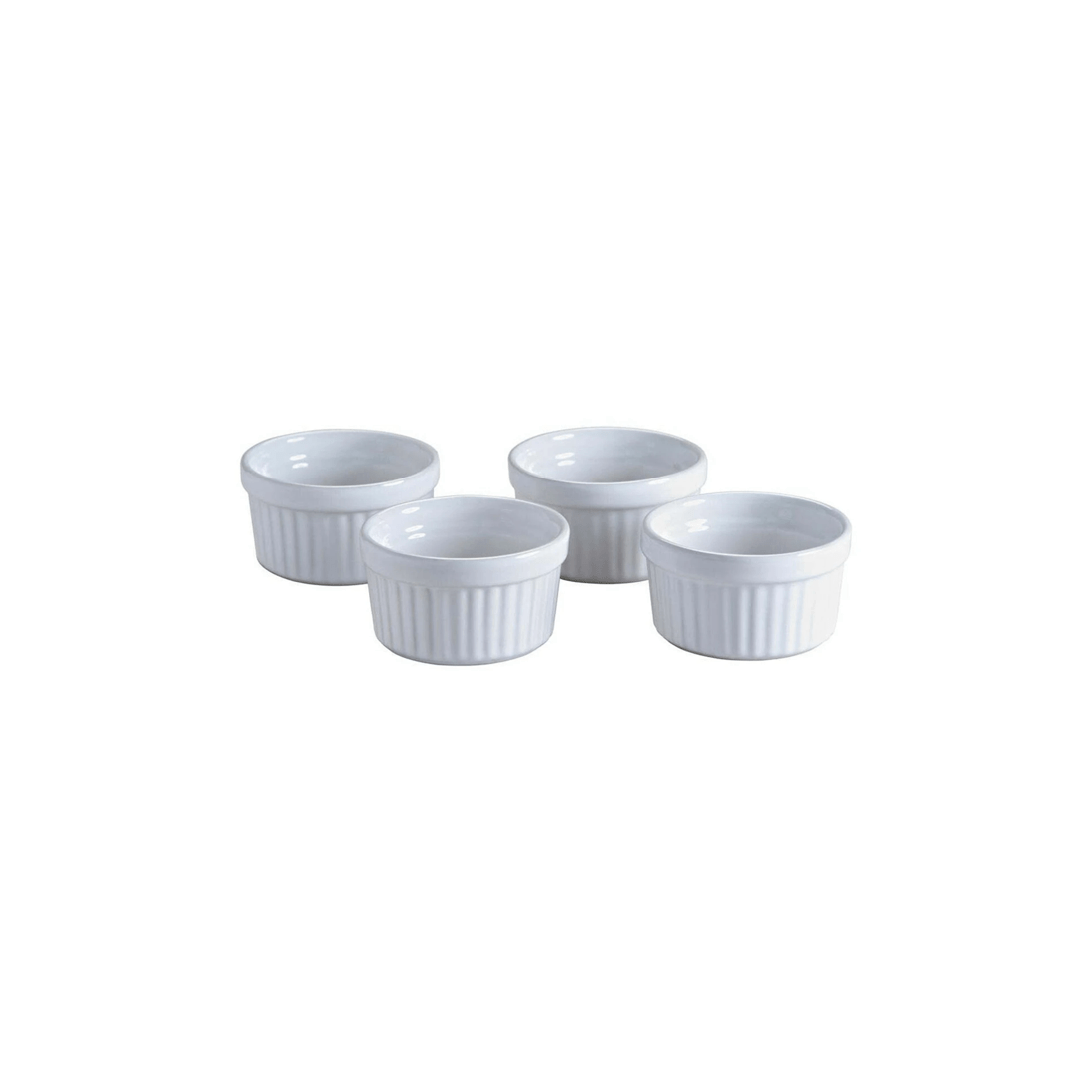 2 Mason Cash Classic 4pc 9cm Stoneware Ramekin Set Oven And Dishwasher Safe
 - White, 2 of 2