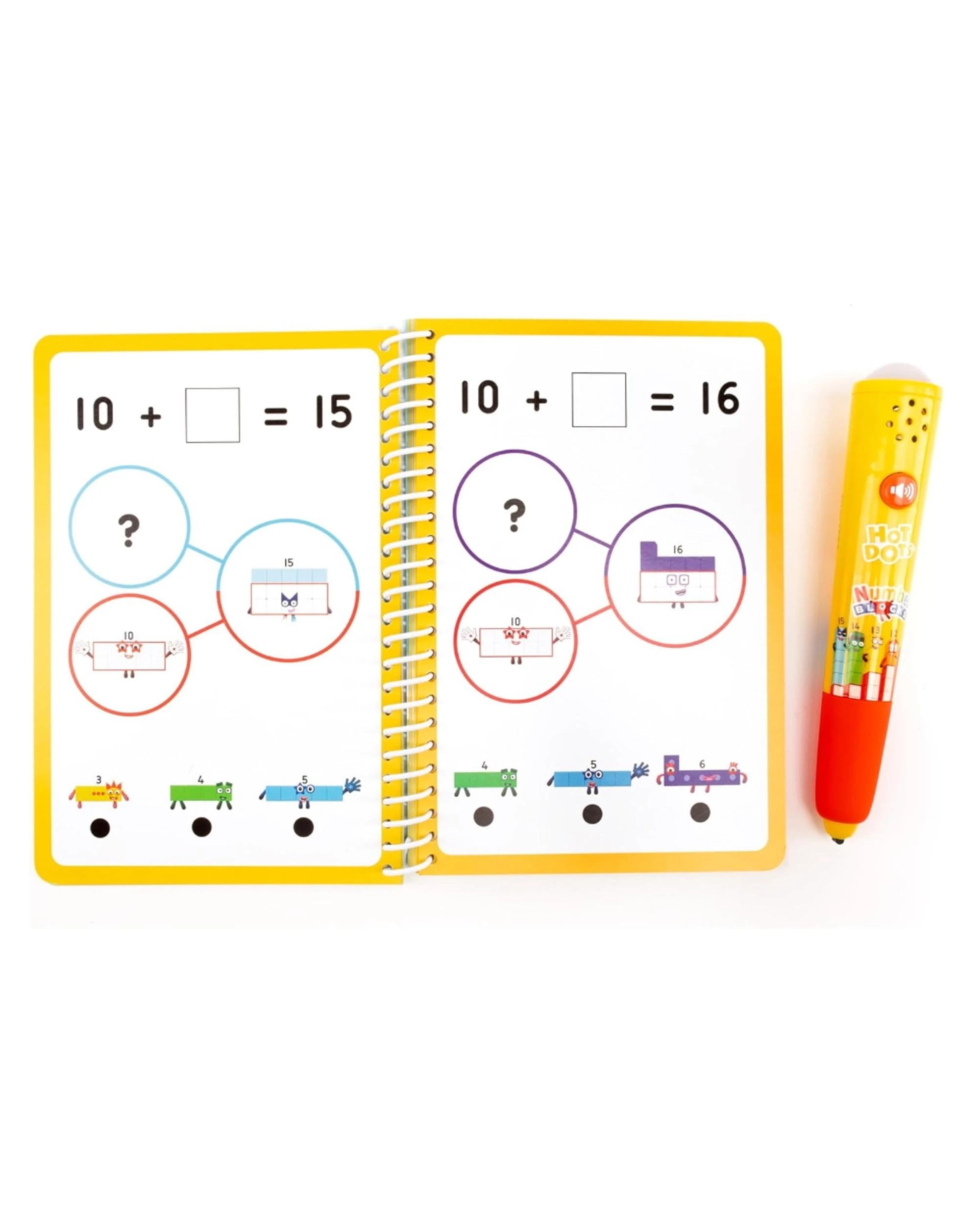 3 Hot Dots Numberblocks 11-20 Activity Book and Interactive Pen, 3 of 4