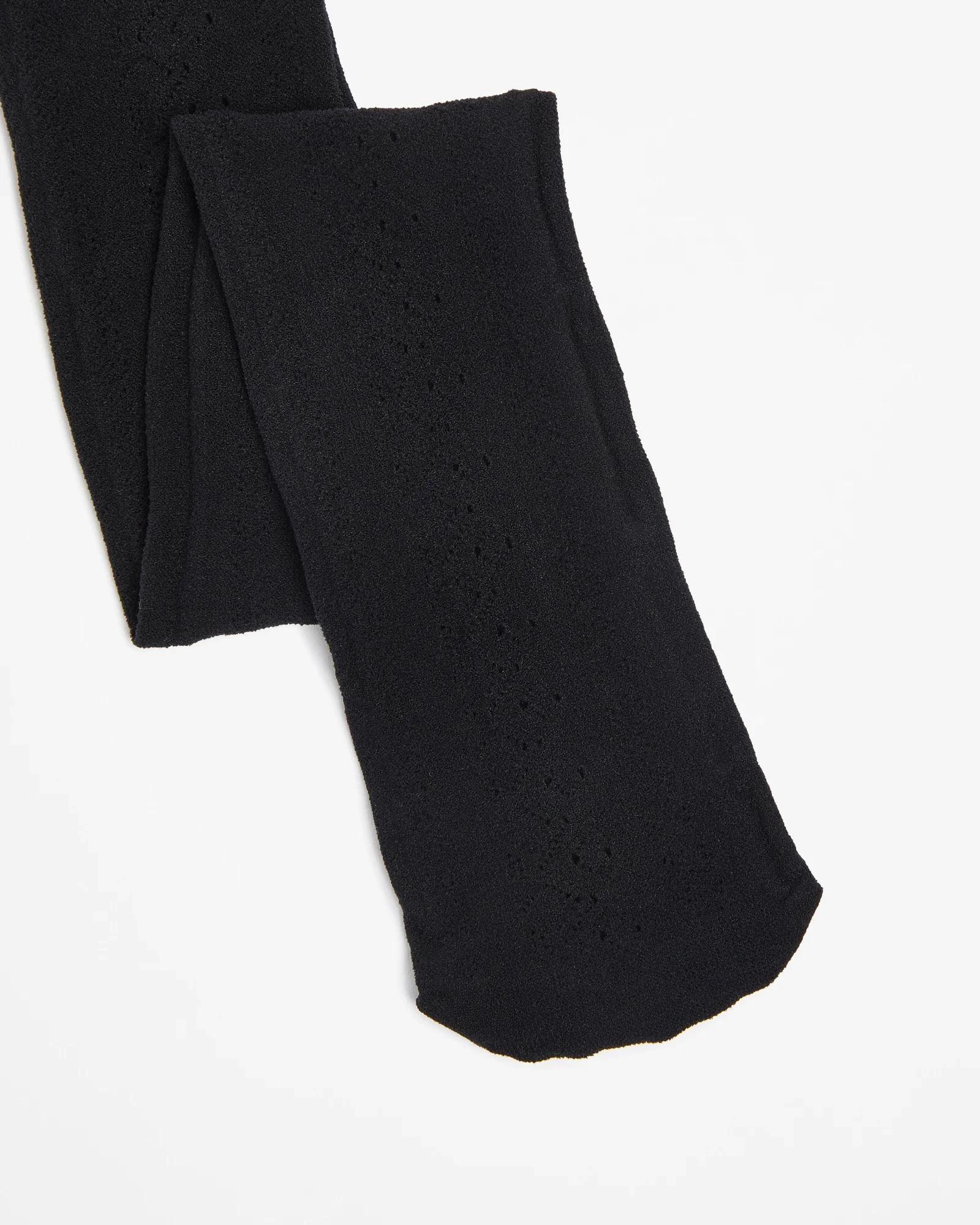 1 Pointelle Net Tights - Ambra BLACK, 1 of 3