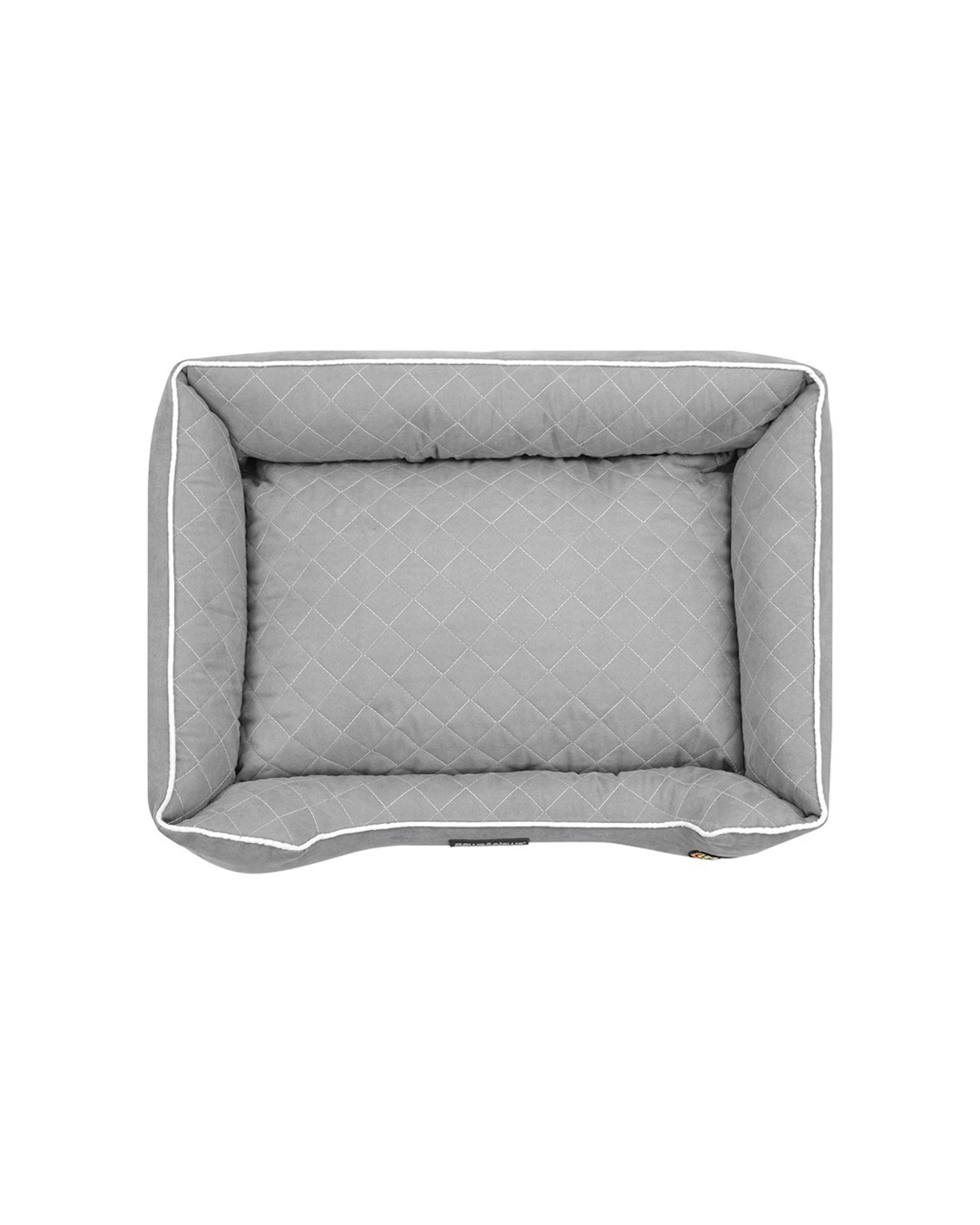 5 PAWS AND CLAWS 70x50cm Self Warming Walled Bed Medium Pet Bed Non Slip
 - grey, 5 of 7