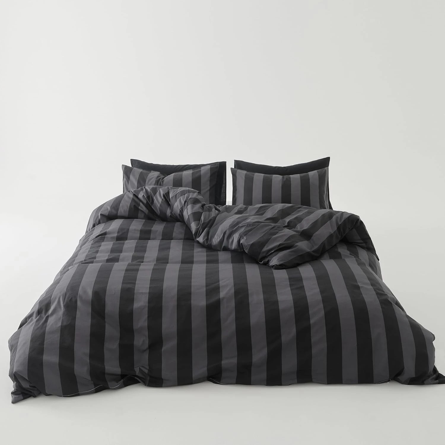 1 Gioia Casa Printed Cotton Reversible Quilt Cover Set - Queen Bed - Harry, 1 of 4