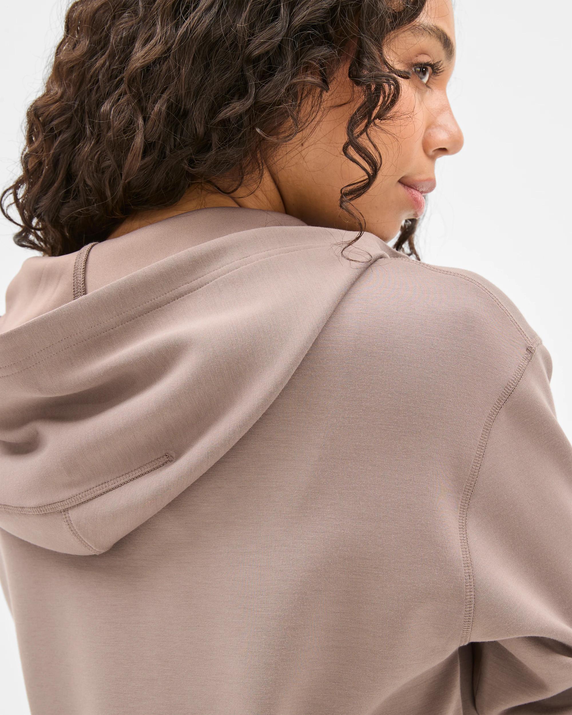 5 Target Active Movement Lounge Zip Through Jacket MUSHROOM, 5 of 5