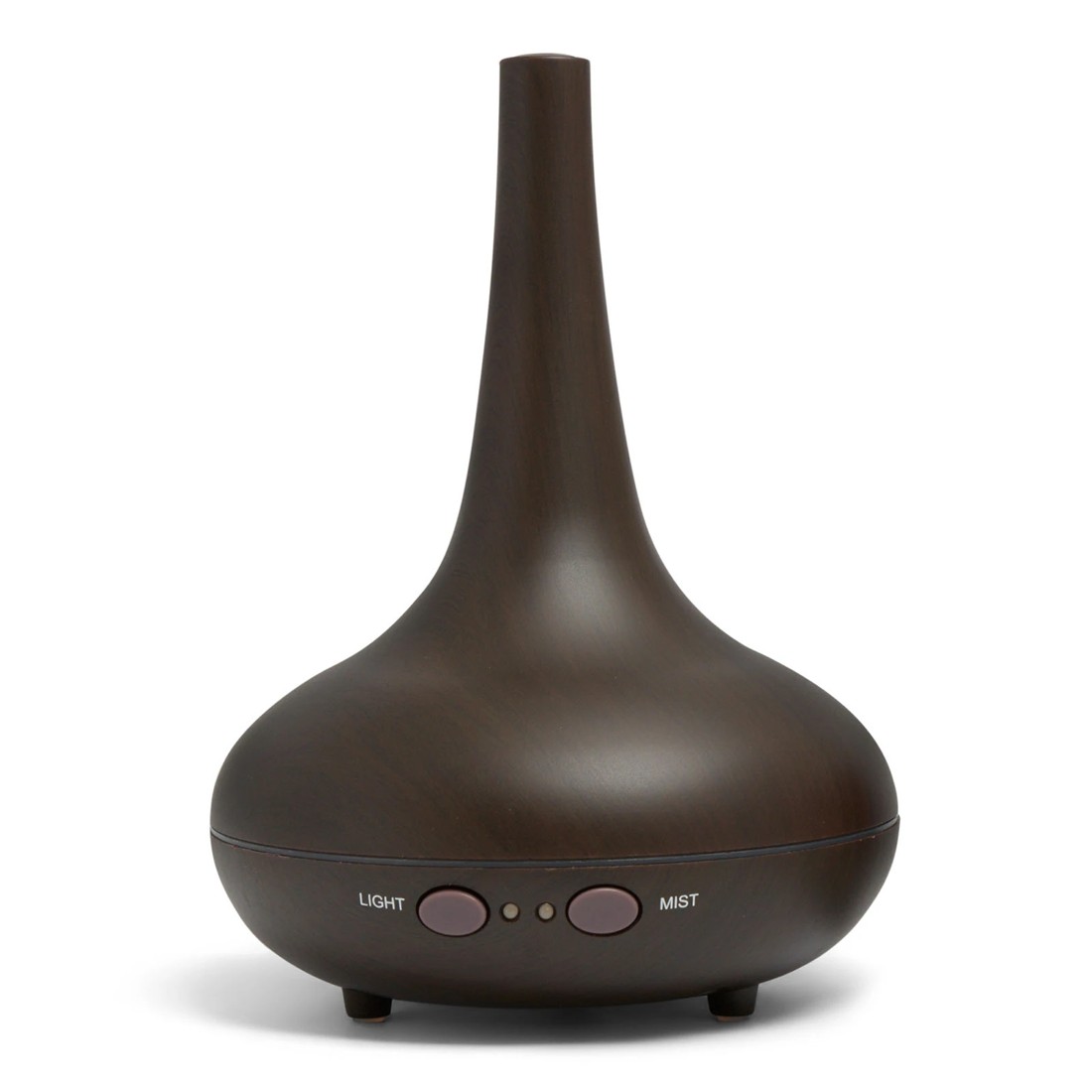 1 Essential Oil Diffuser Ultrasonic Humidifier Aromatherapy LED Light 200ML 3 - Brown, 1 of 4
