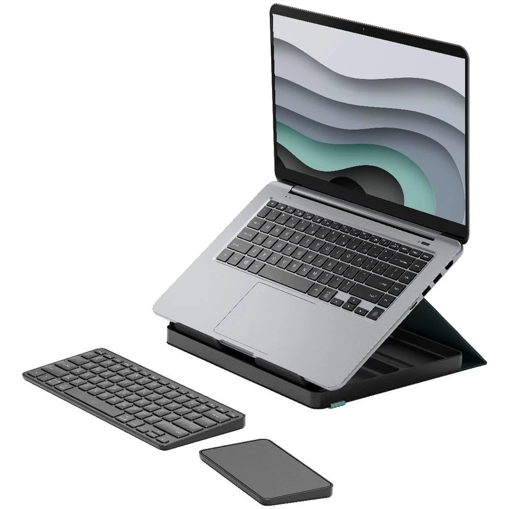 2 Logitech Casa Pop-Up Desk Classic Chic, 2 of 10