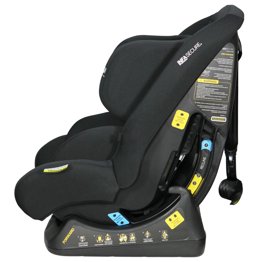 6 InfaSecure Rapid Child Car Seat, 6 of 10