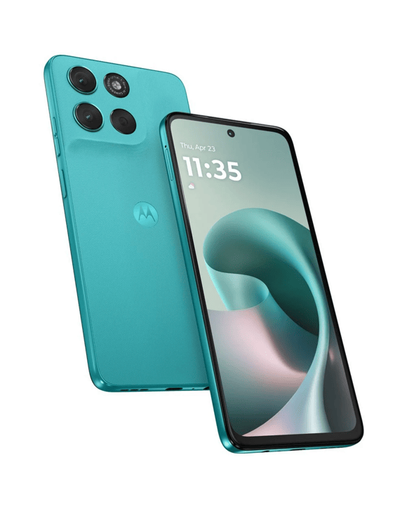 Motorola G57 128GB Fluidity Cyan