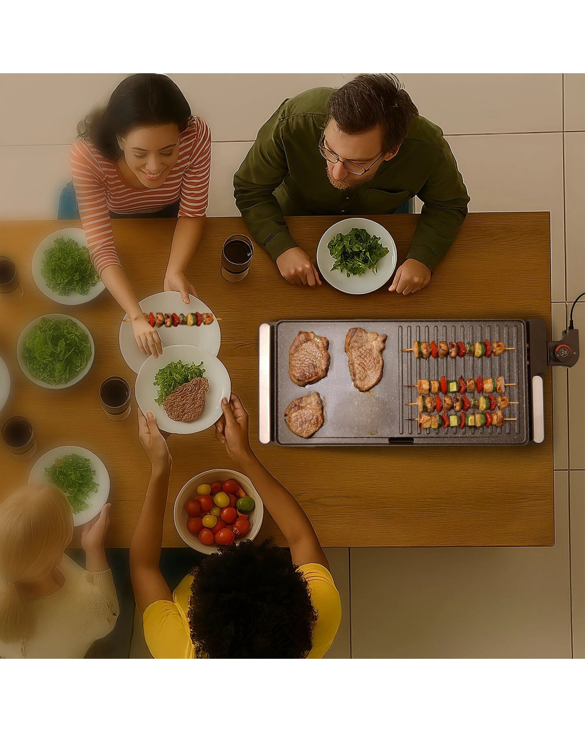 10 Westinghouse Non-Stick Electric Grill with 2200W Power, 10 of 10