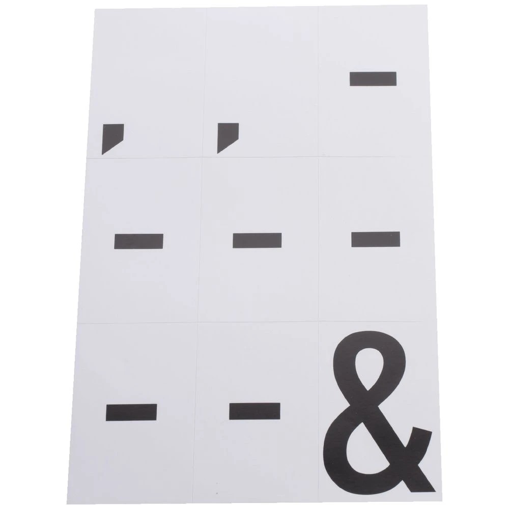 8 Sandleford Letter Kit 75mm, 8 of 9