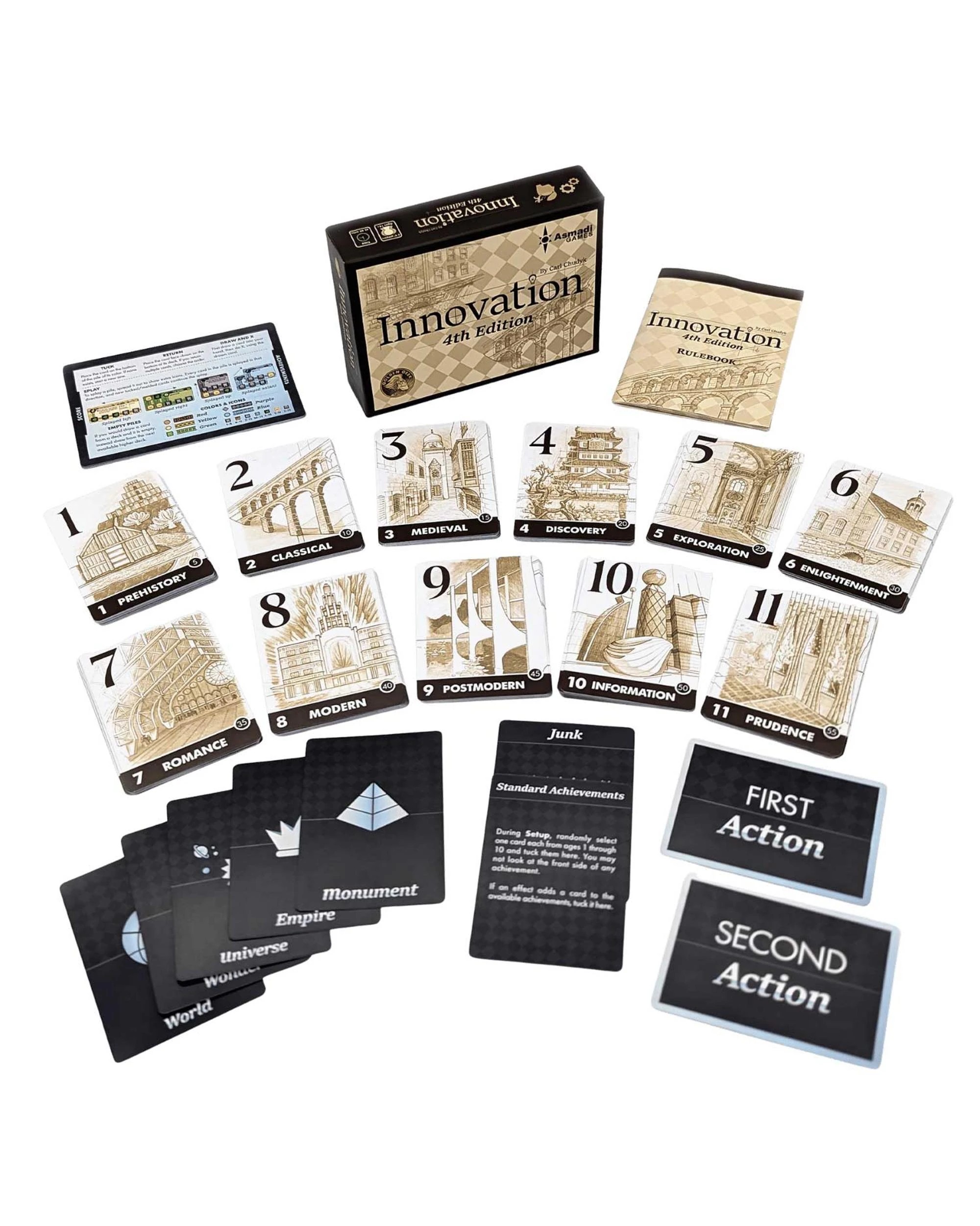 3 Innovation 4th Edition Card Game, 3 of 5
