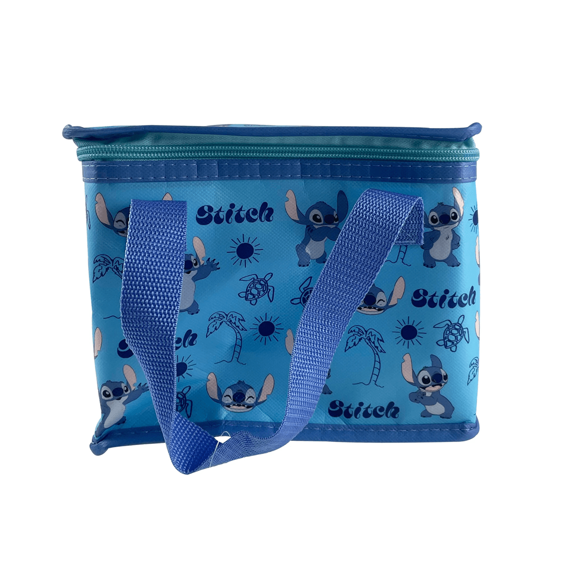 1 Blue Disney Lilo & Stitch Collapsible Lunch Bag, 1 of 4