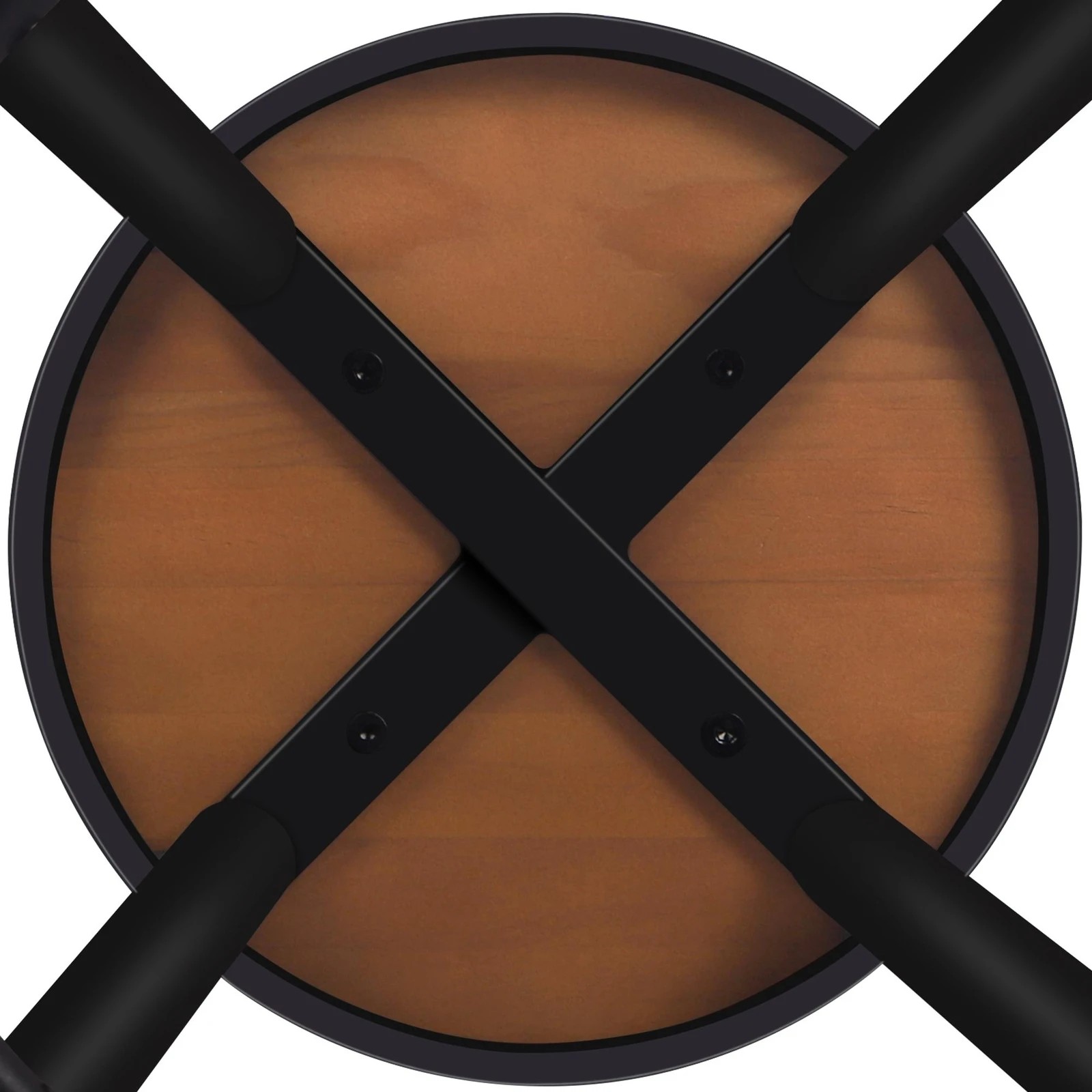 5 Alfordson 4x Bar Stools Retro Kitchen Vintage Chair Industrial Rocio - Black, 5 of 10