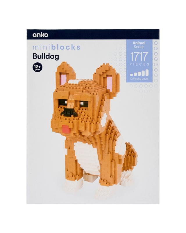 1717 Piece Mini Blocks Animal Series: Bul