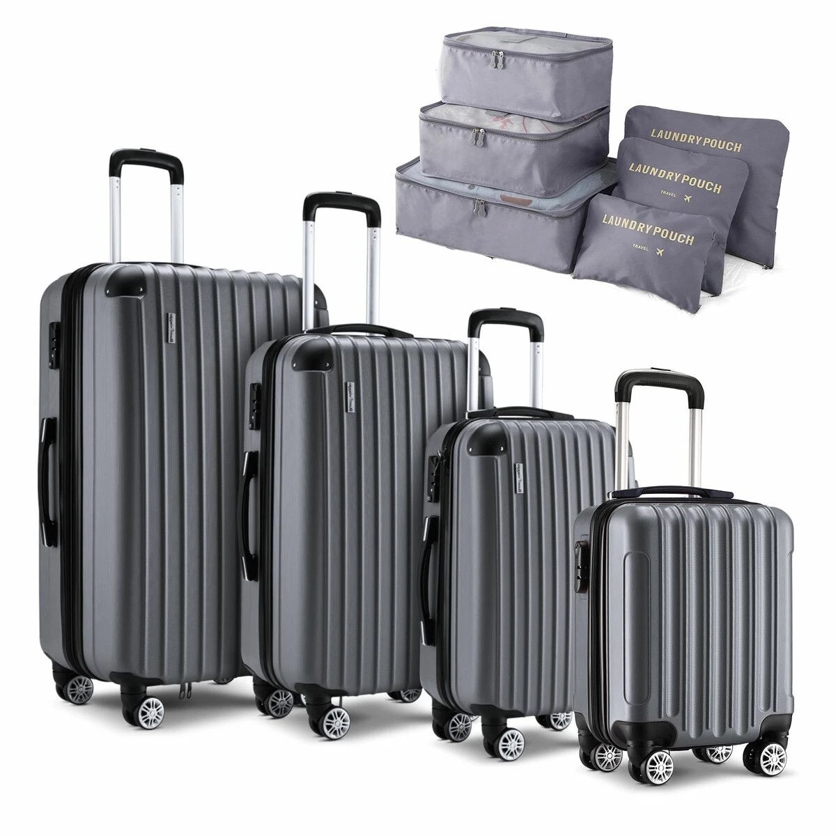 4 Buon Viaggio Luggage Travel Suitcase Set 4 Piece Carry On, 4 of 4