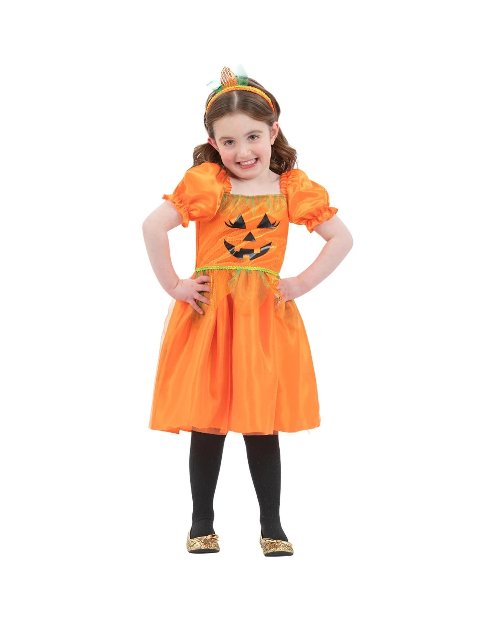 4 Pumpkin Child Costume Size Toddler 1-2 Years, 4 of 6