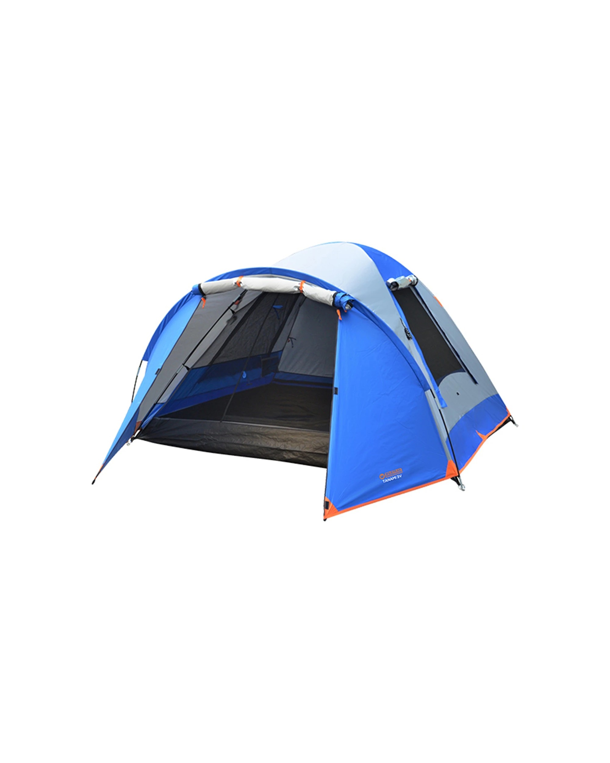 1 Wildtrak Tanami 3V Camping Dome Tent With Carry Bag 2050 x 2050 x 1250mm - Blue, 1 of 3