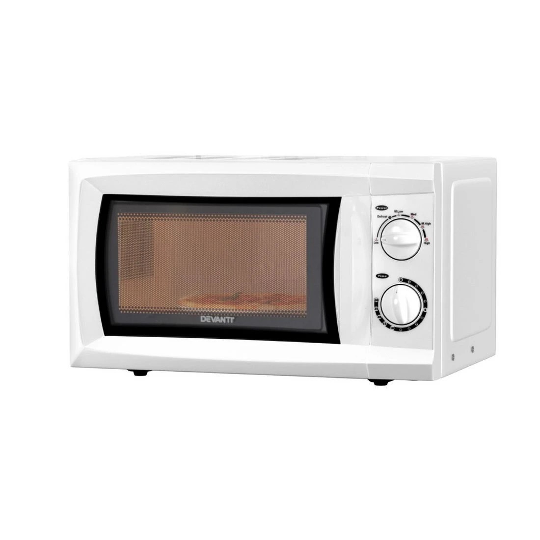1 Devanti 20L Microwave Oven 700W - White, 1 of 7