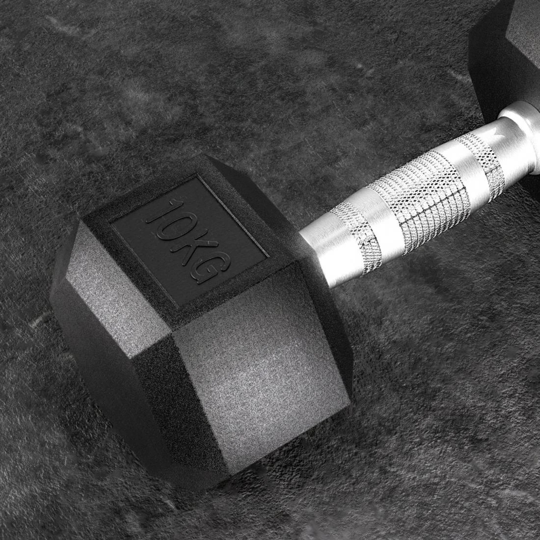 4 Everfit 20kg Hex Dumbbells Set Dumbbells Weights Lifting Bench Gym Workout 2x10kg - Black, 4 of 6