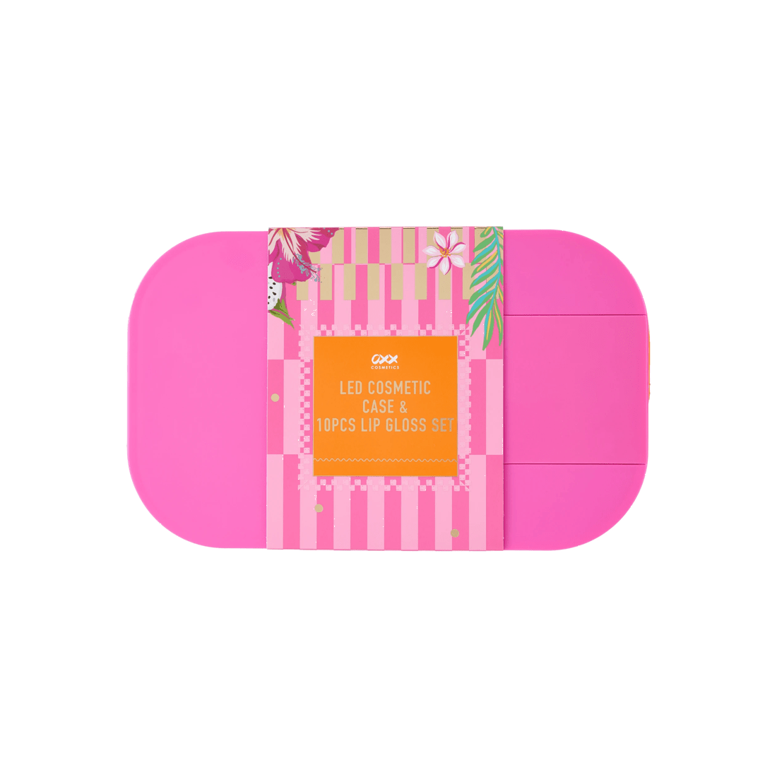 1 OXX Cosmetics LED Cosmetic Case and Lip Gloss Set, 1 of 10