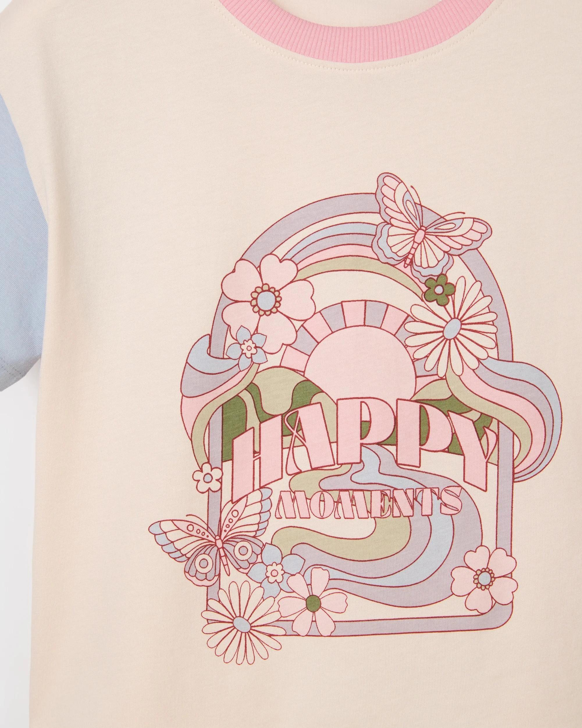 7 Target Kids Australian Cotton Boxy T-Shirt CREAM, 7 of 7