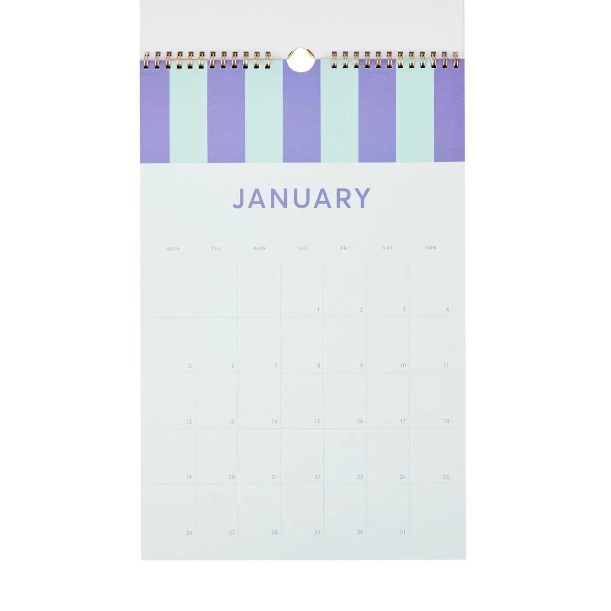 3 2026 Wall Stripe Calendar, 3 of 5