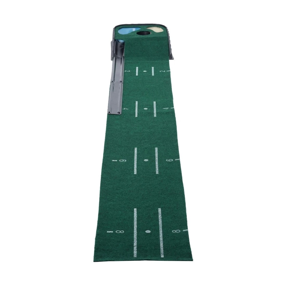 2 Golf Putting Mat with Ball Return, 2 of 10