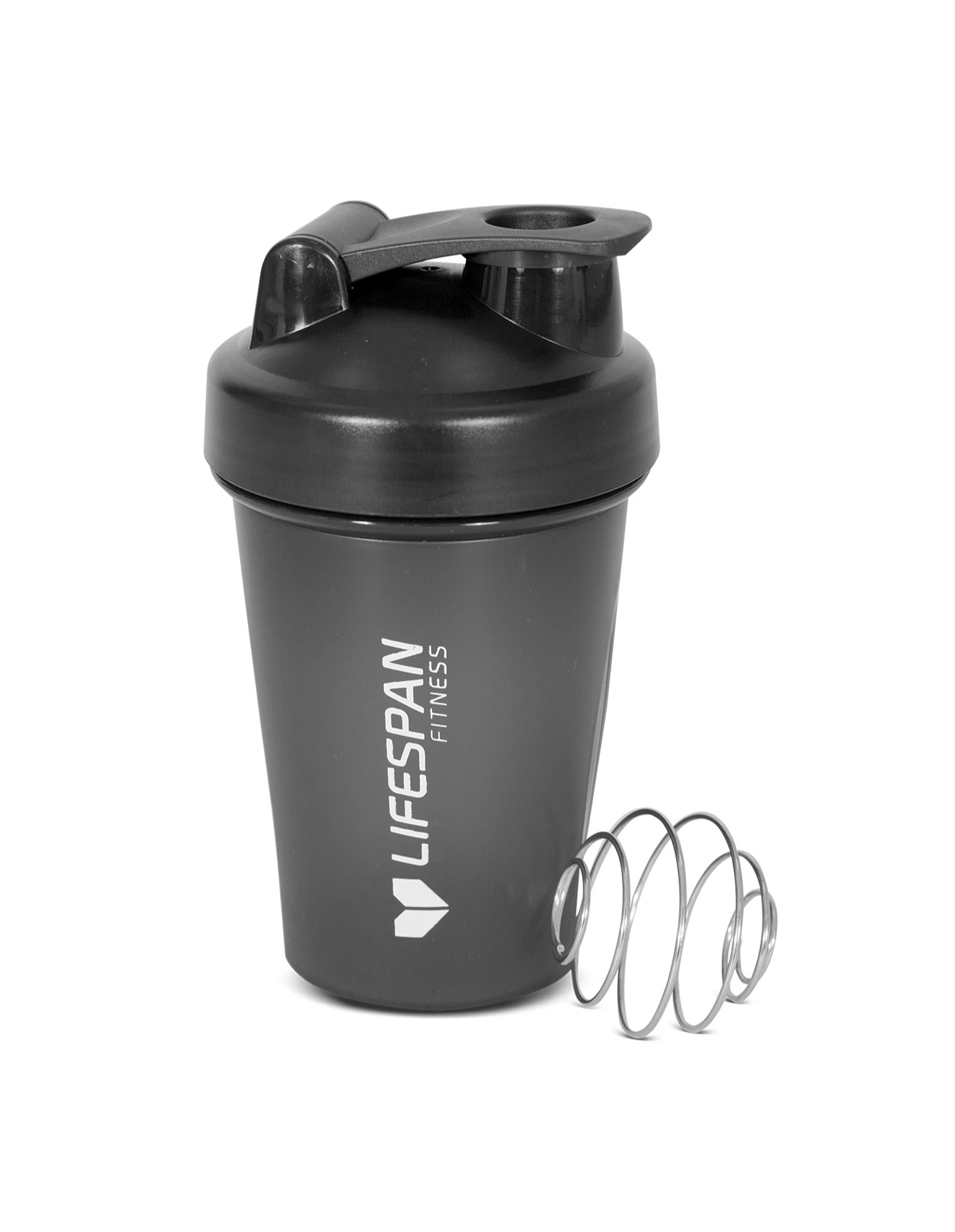 1 Lifespan Fitness Shaker Bottle 500ml in Black, 1 of 4
