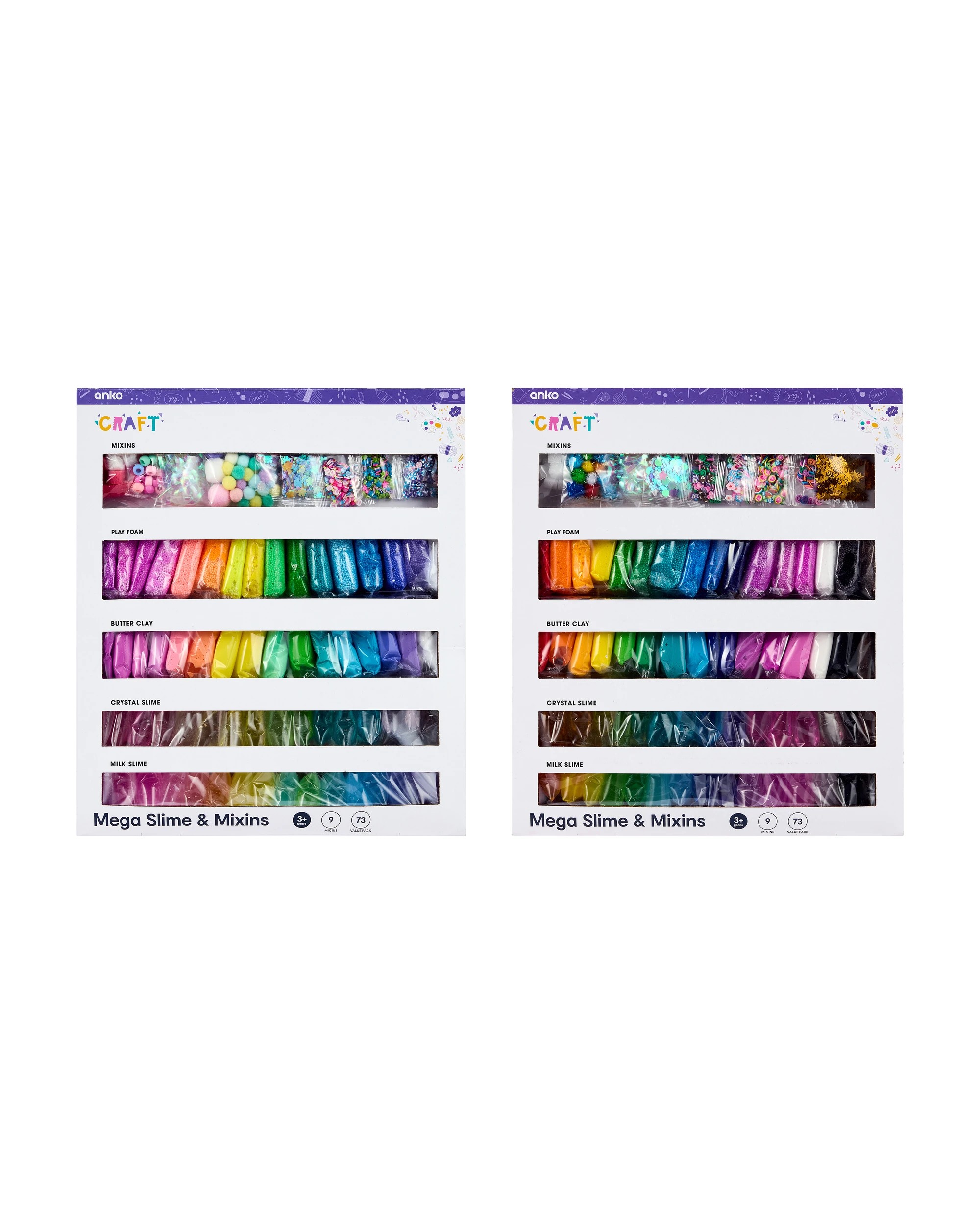 1 73 Pack Mega Slime and Mixins - Assorted, 1 of 3