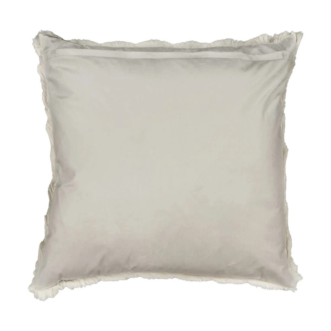 3 60cm Wave Faux Fur Cushion - Taupe, 3 of 4