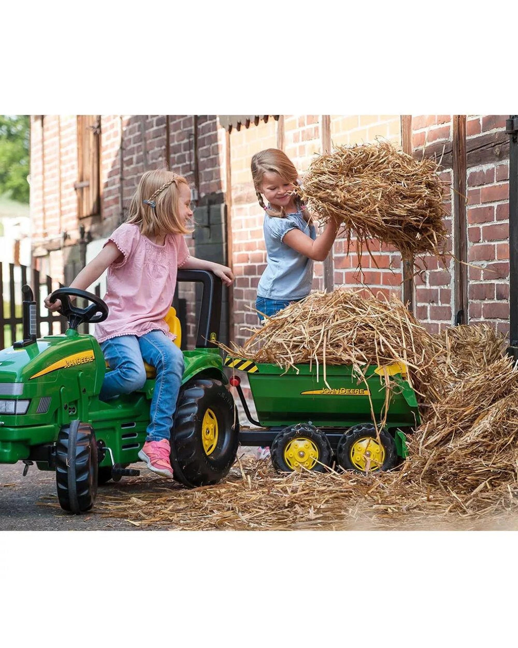 4 John Deere Rolly Half Pipe Trailer Ages 3 - 10y, 4 of 4