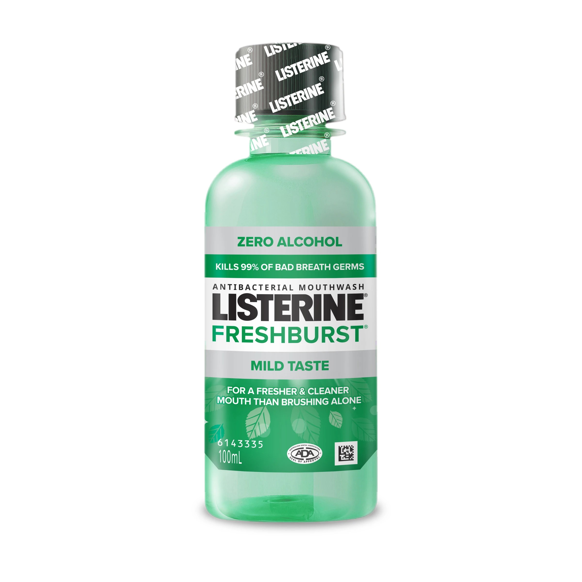 1 Listerine Freshburst Antibacterial Mouthwash 100ml, 1 of 10