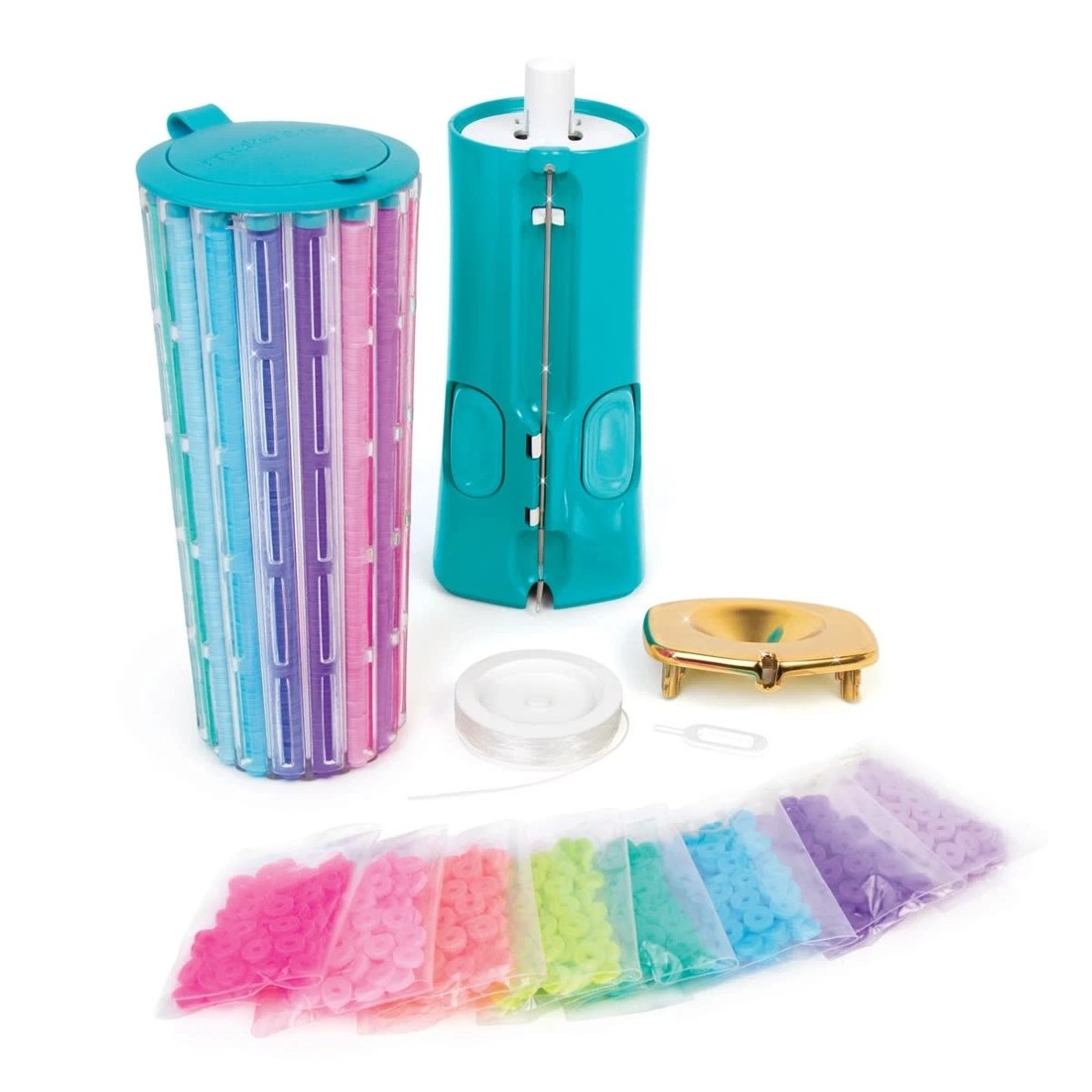 2 2047 Piece Make It Real Swift Clicks Heishi Bracelet Maker, 2 of 8