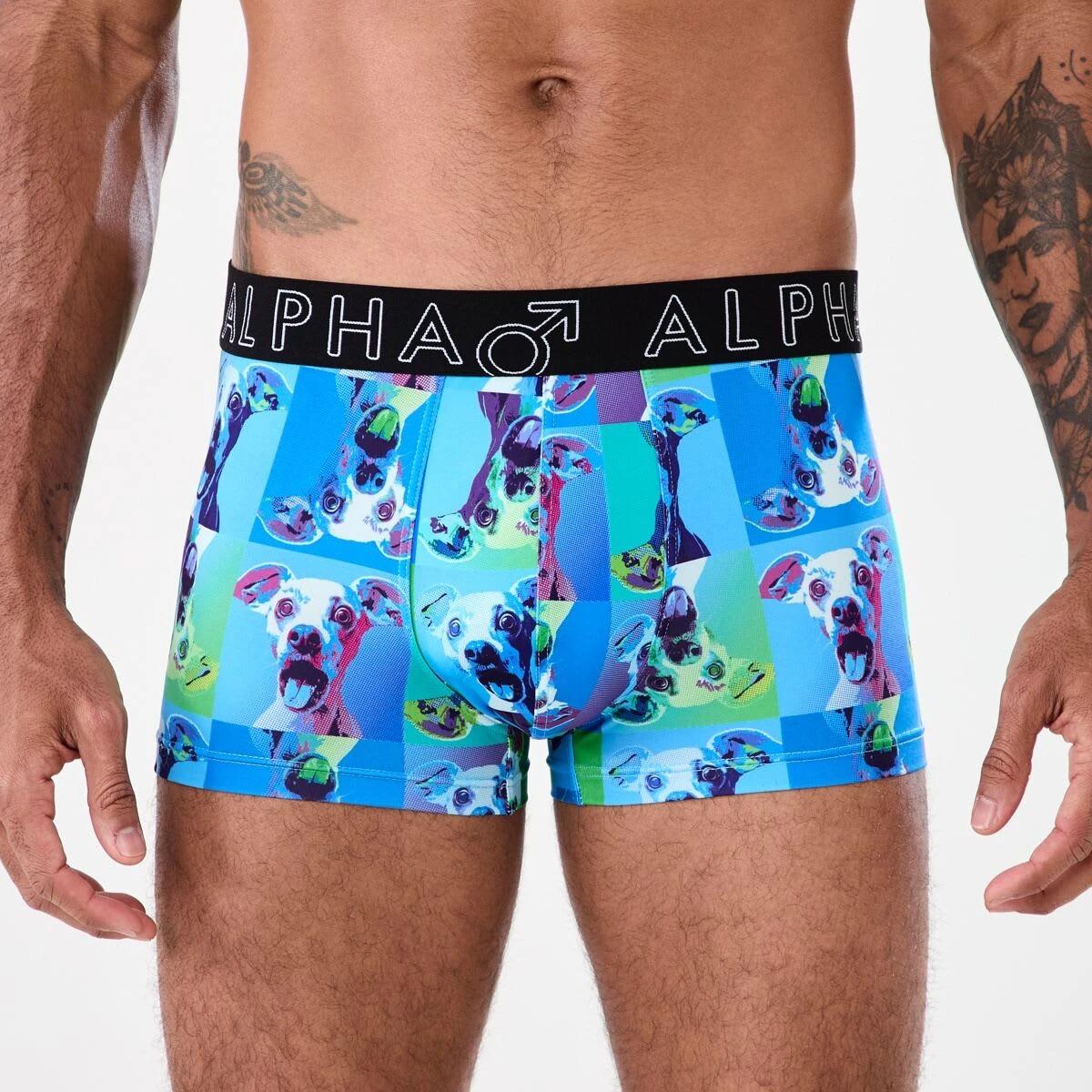 4 3 Pack Microfibre Trunks POP ART, 4 of 8