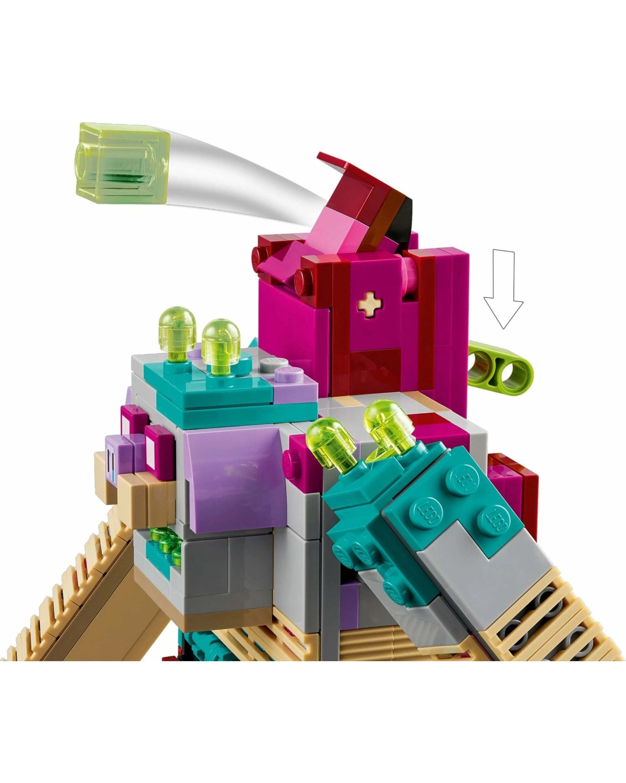 4 LEGO Minecraft Series 21257 The Devourer Showdown, 4 of 5