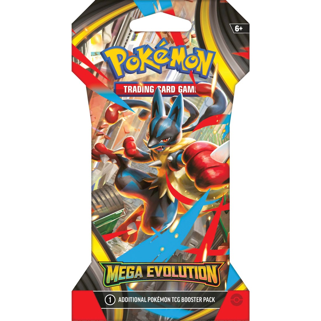 3 Pokemon Trading Card Game: Mega Evolution Blister Pack - Assorted, 3 of 6