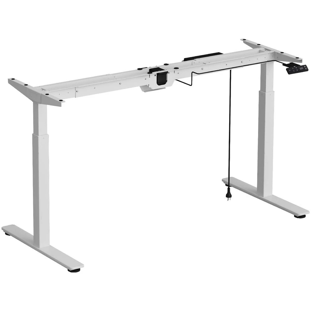 5 Matrix Executive Electric Desk Frame White Desks, Tables and Workstations, 5 of 6