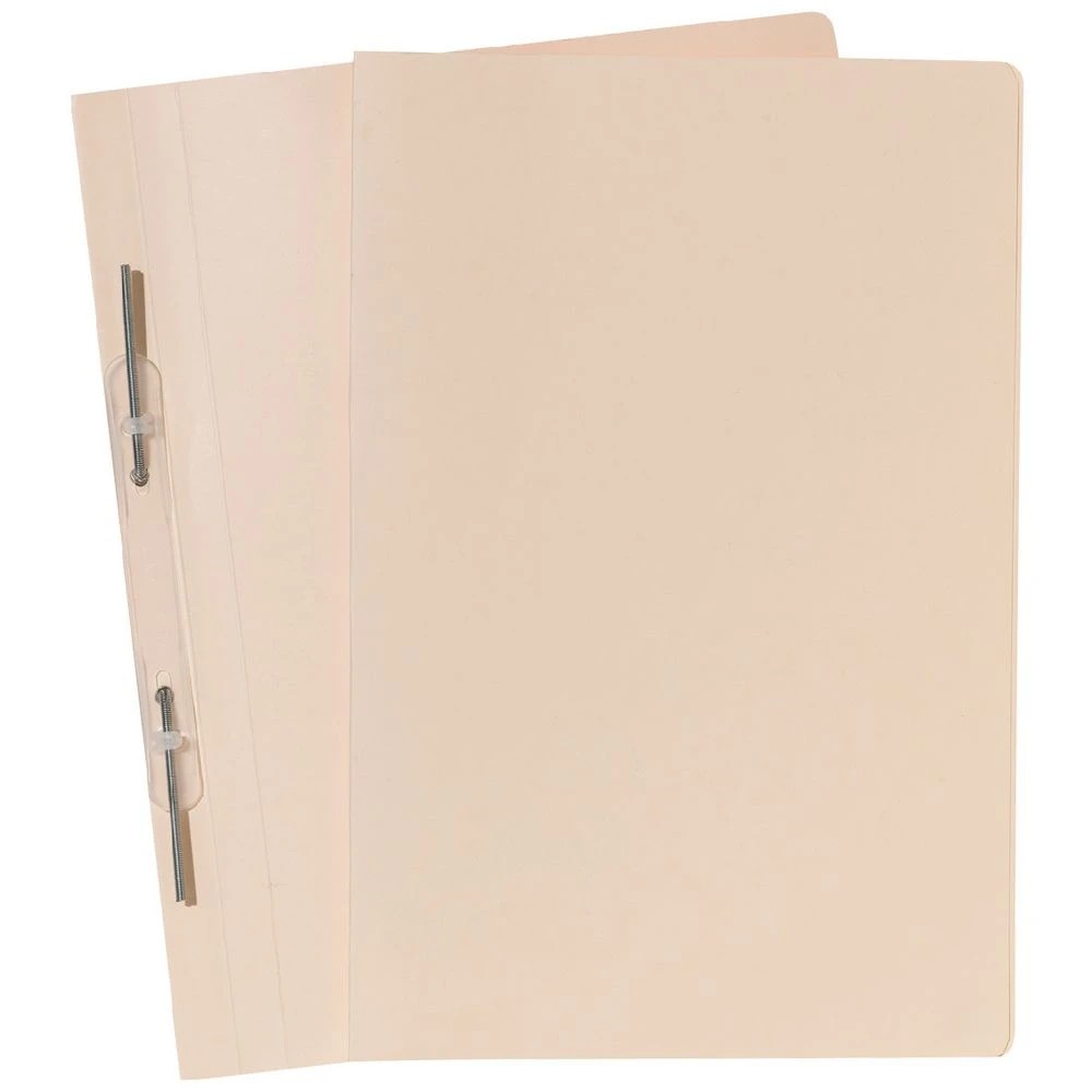 1 Avery Foolscap Spiral Spring File Buff, 1 of 3