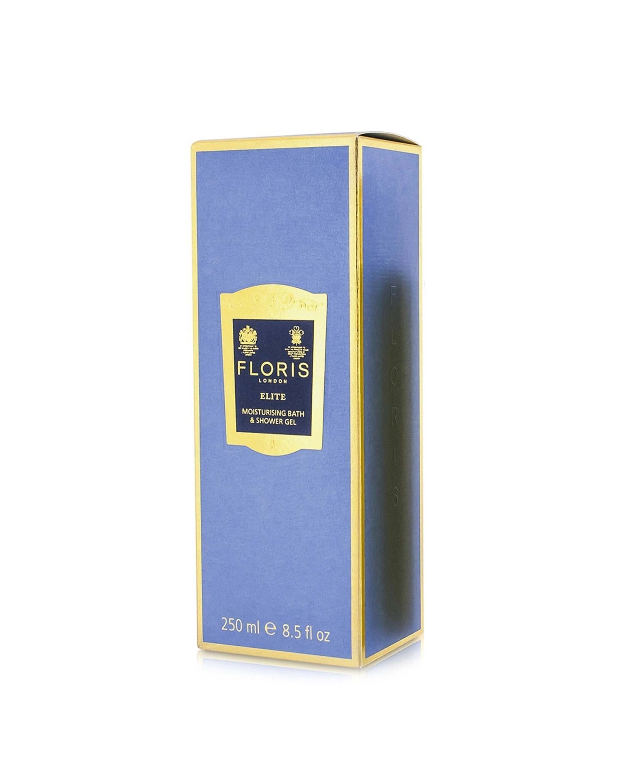 3 Floris Elite Moisturising Bath & Shower Gel 250ml/8.5oz, 3 of 3