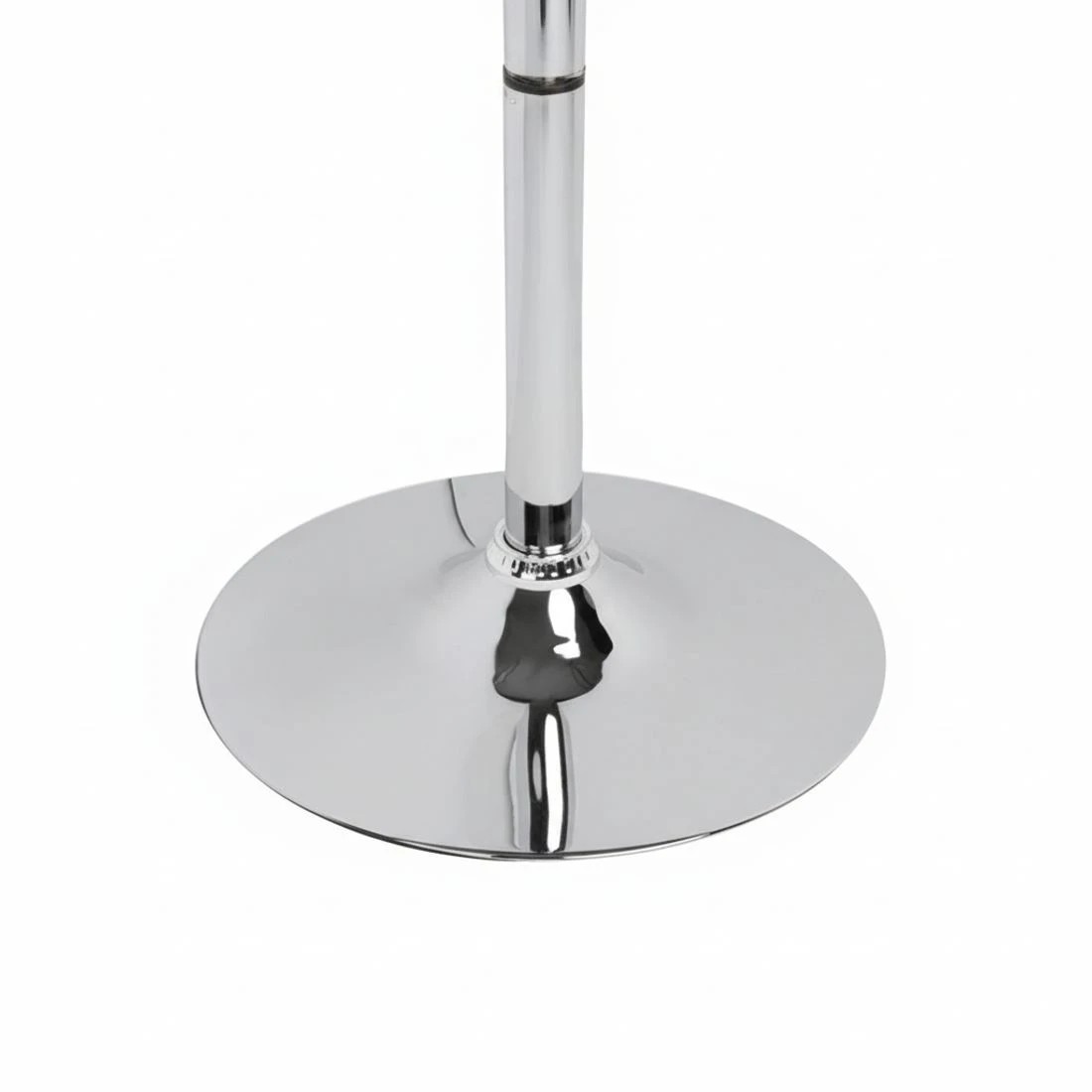 8 Artiss 2x Bar Stools Leather Gas Lift - White, 8 of 8