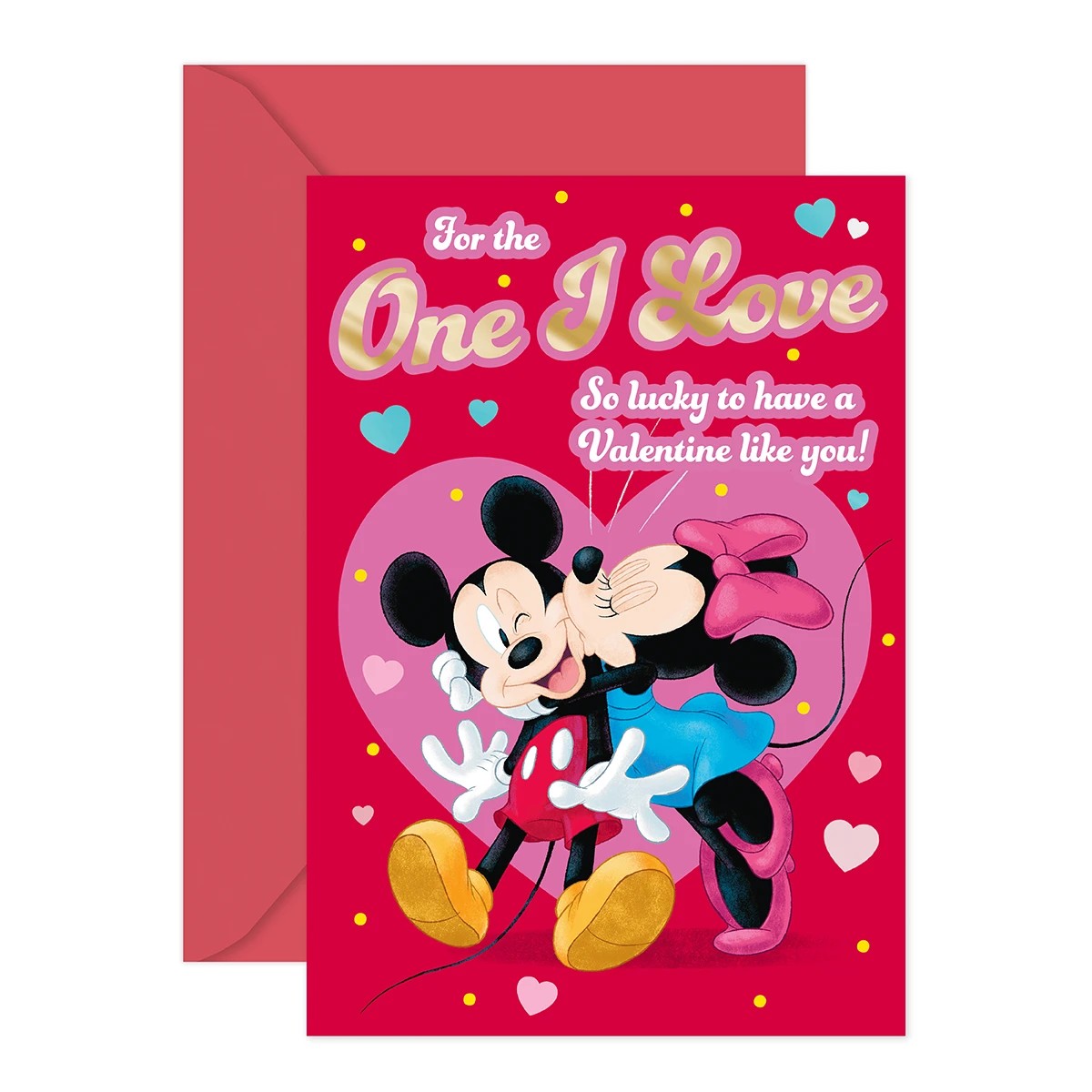 1 Hallmark Valentine's Day Card - Disney, 1 of 4