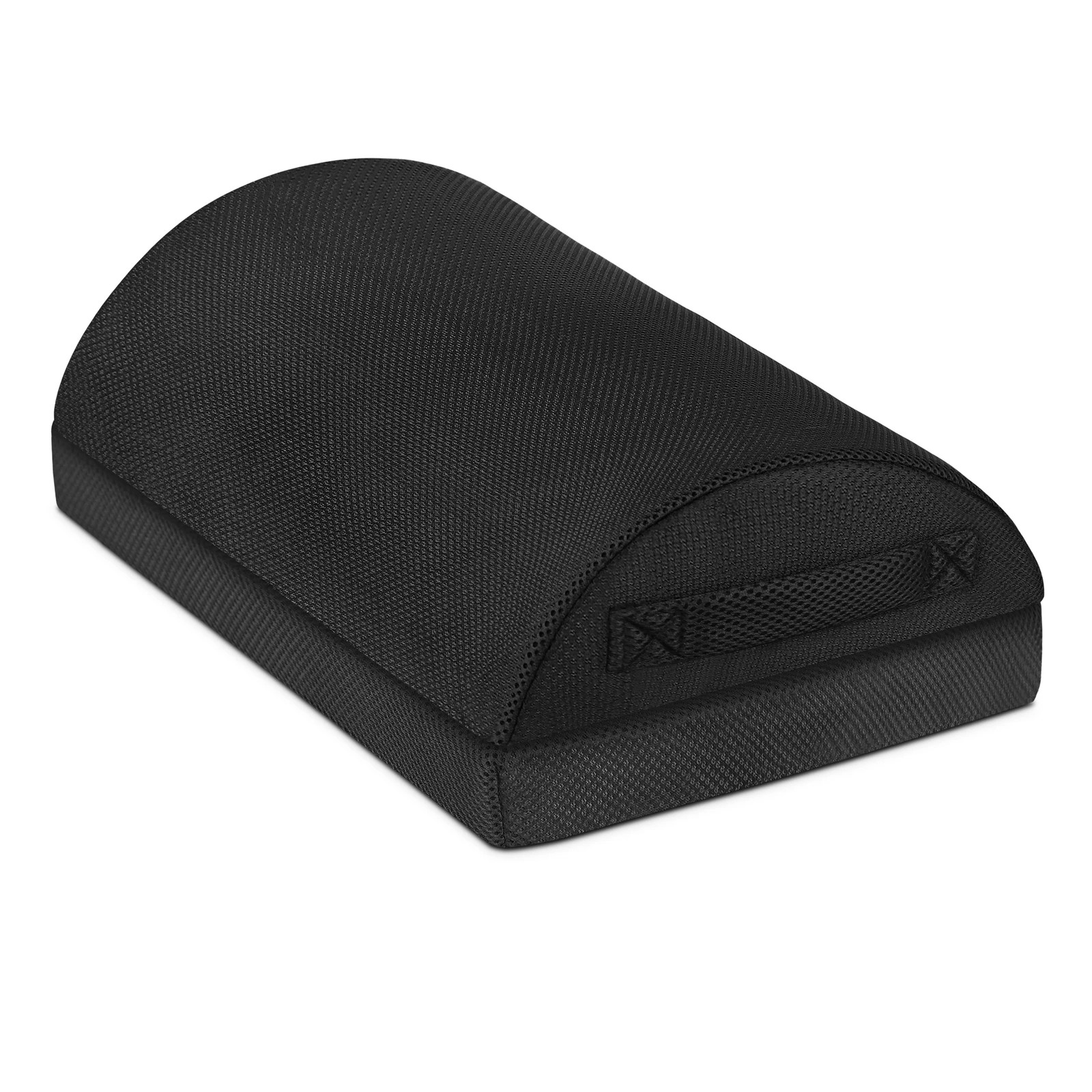 1 Starry Eucalypt Foot Rest Stool Foot Pad Foam Cushion Adjustable Pillow - Black, 1 of 4