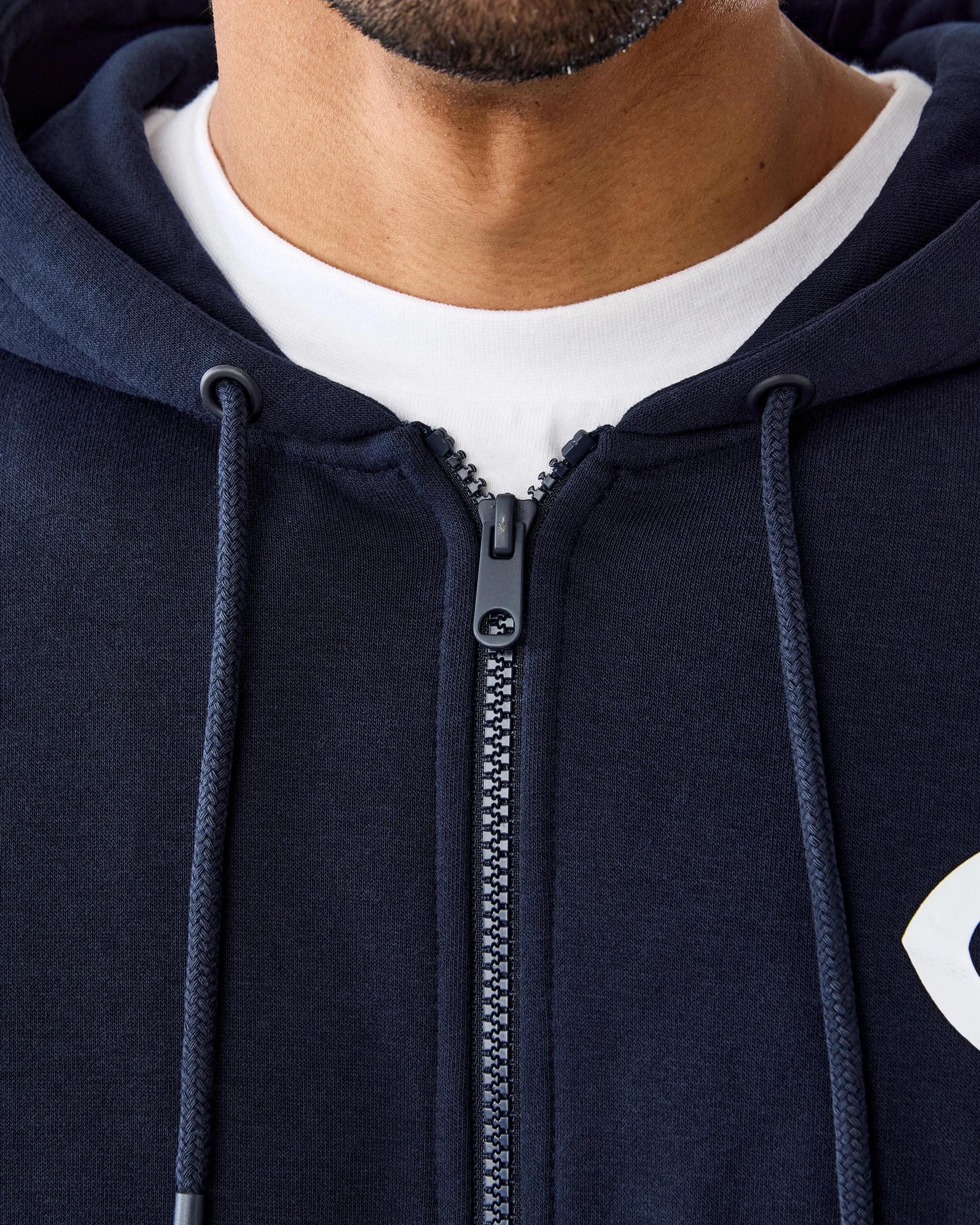 8 Official AFL Adult Zip Through Hoodie Carlton, 8 of 9