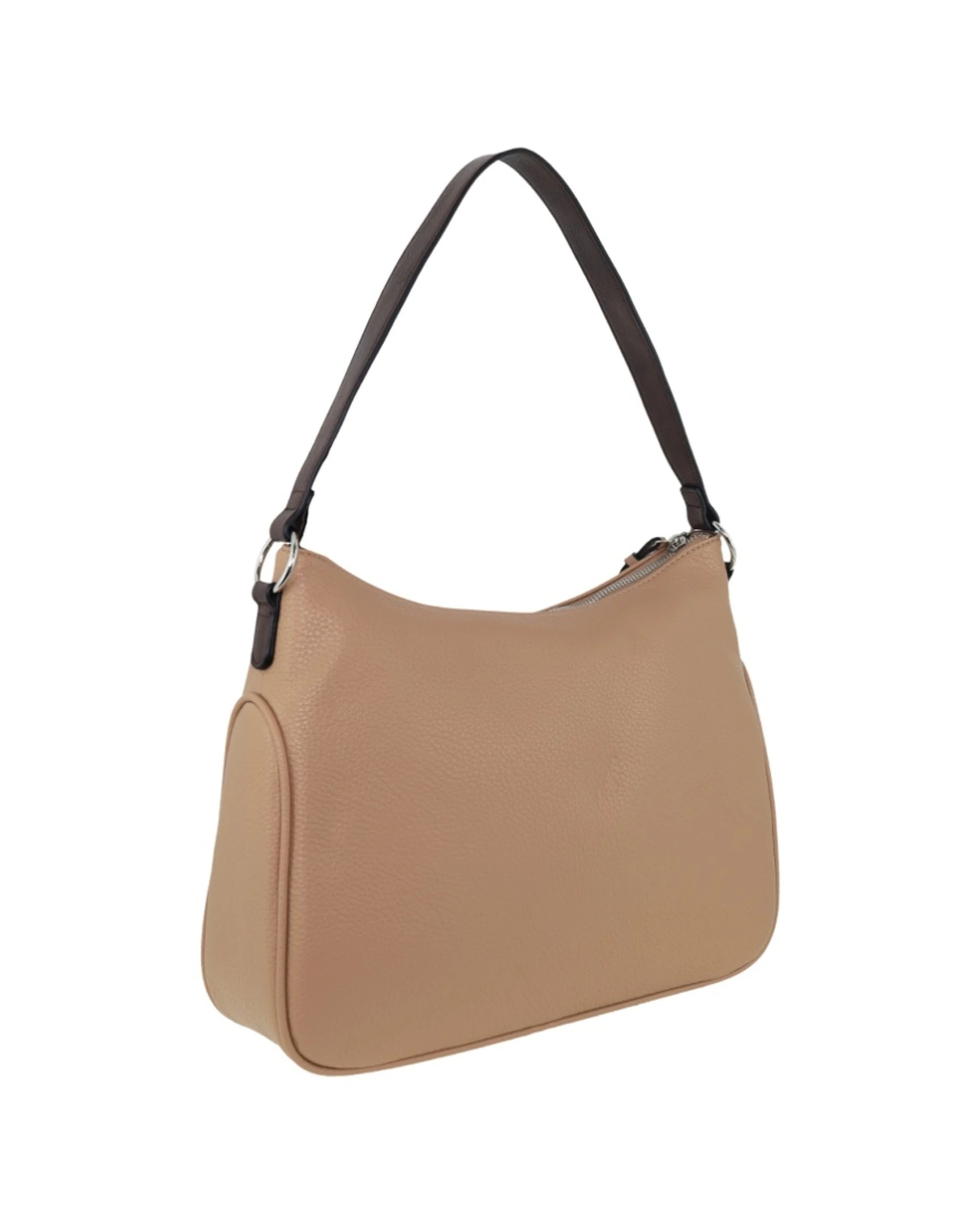 3 Milleni Women's Handbag Vegan Leather Contemporary Fashion Tote Bag - Beige, 3 of 4
