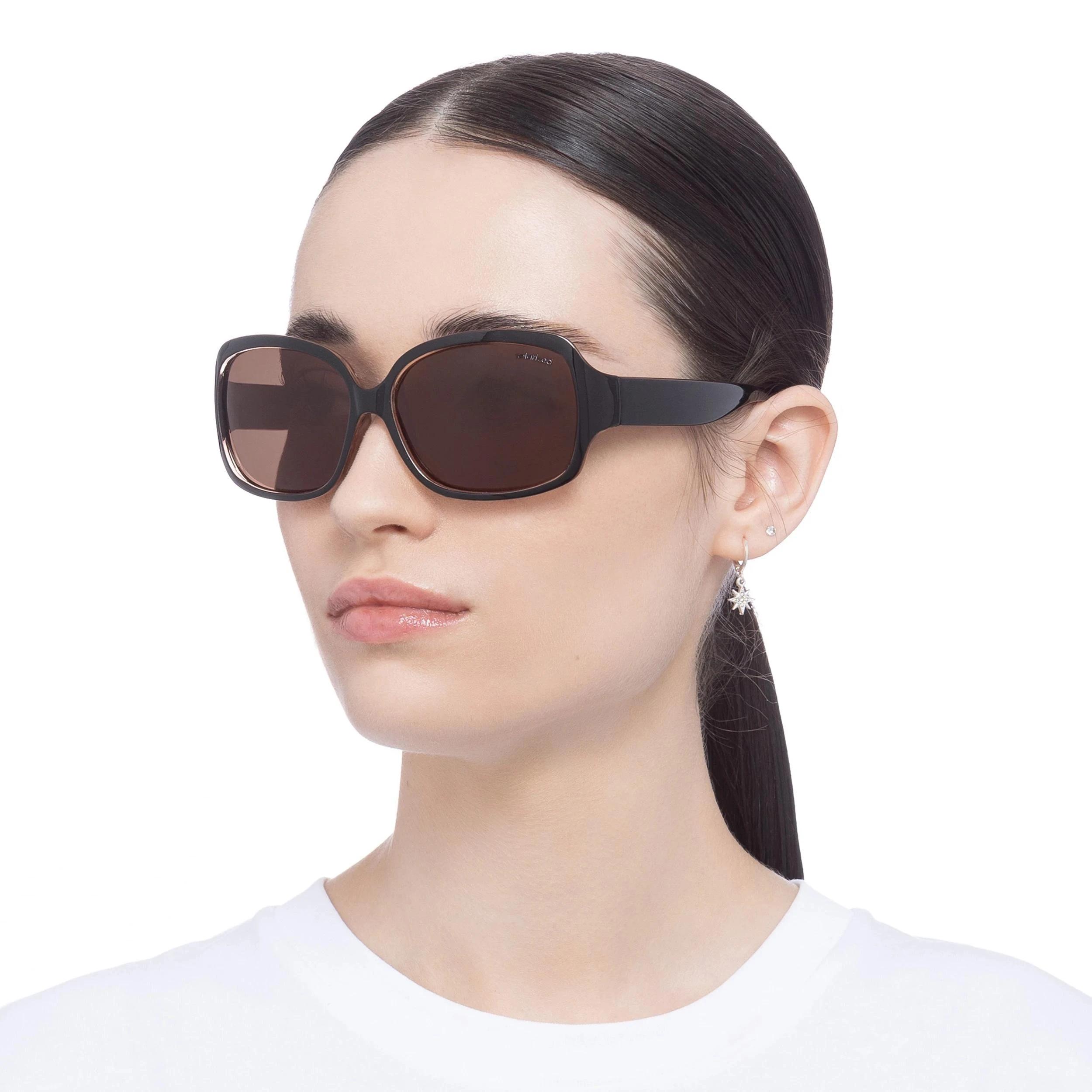 2 SOLARIZED® Glam Oversized Sunglasses BLACK, 2 of 2