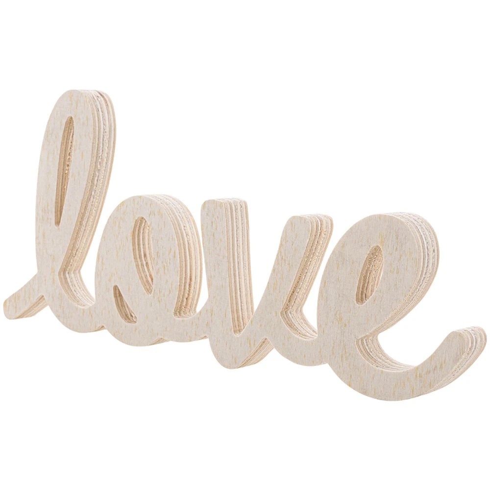 2 Born Plywood Sign Love, 2 of 4