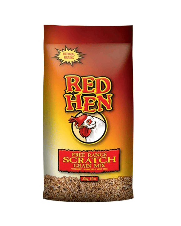 Laucke Red Hen Free Range Scratch Grain Feed Mix 20kg