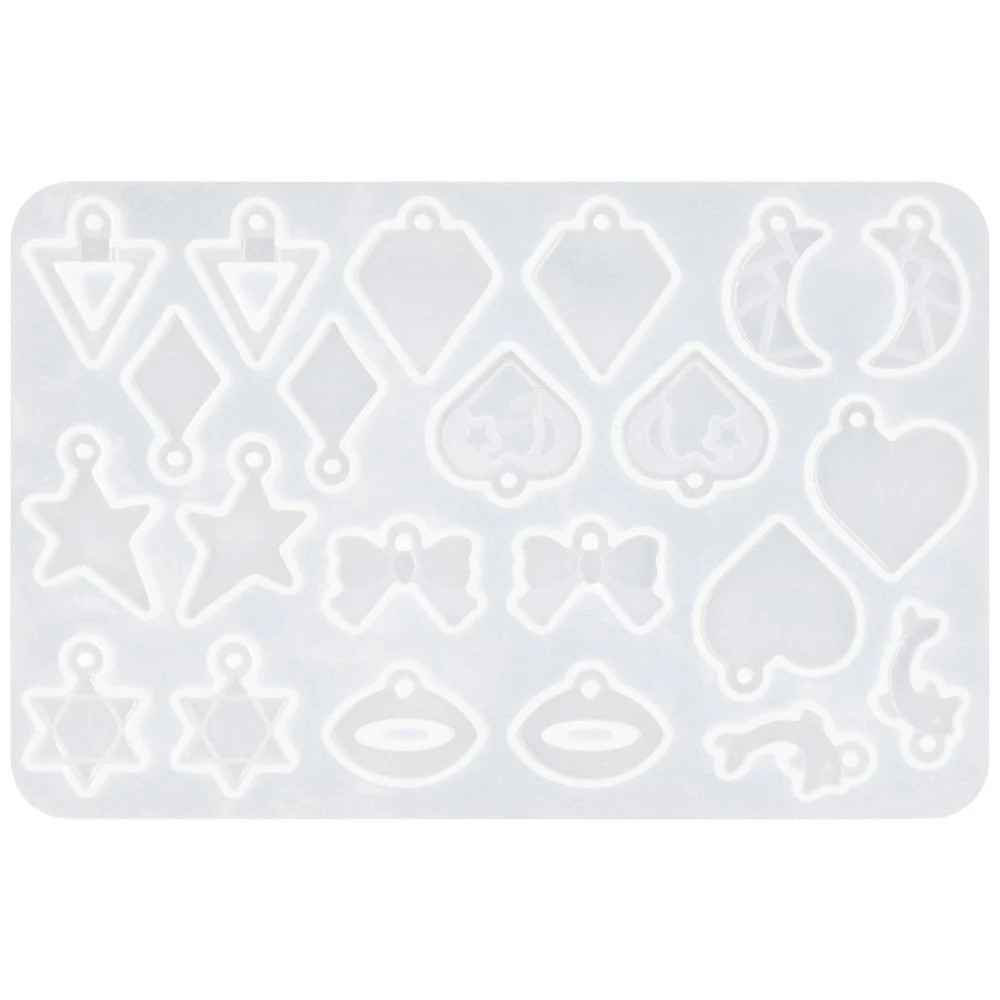 2 UV Resin Mould Pendants and Bows, 2 of 2