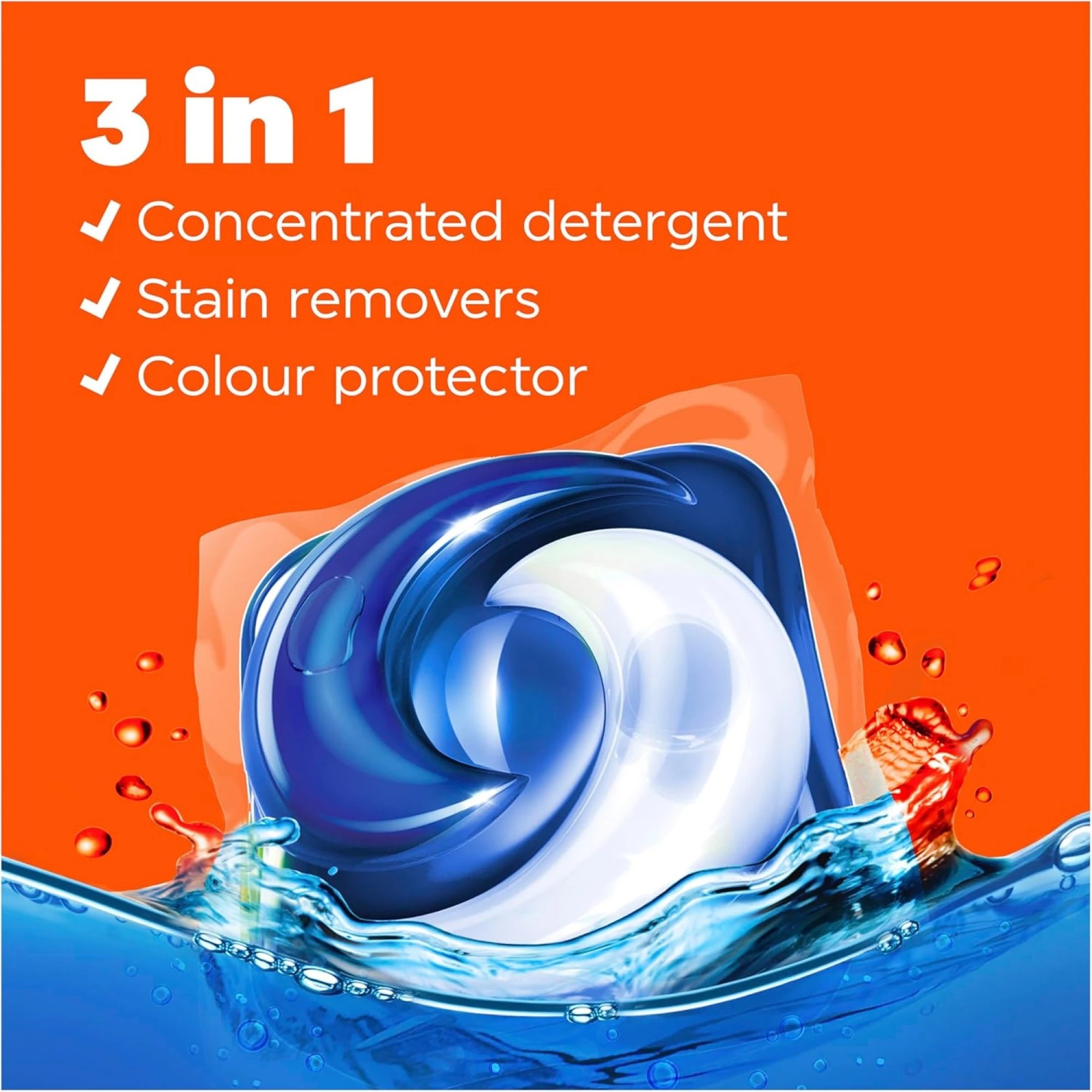 2 Tide 3 in 1 Clean Breeze Laundry Pods 16 Pack x2, 2 of 3