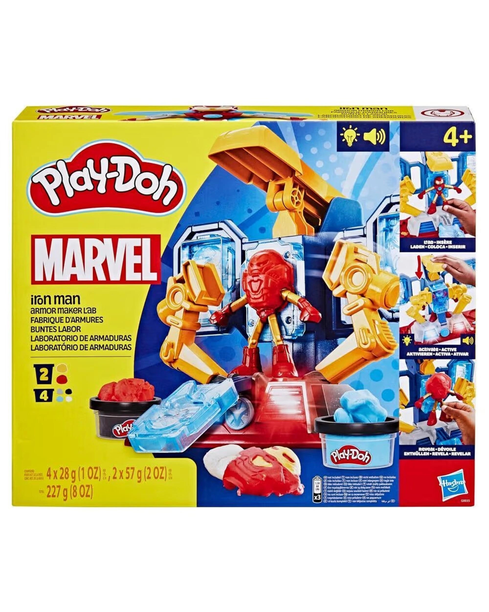 1 Play-Doh Marvel Iron Man Armour Maker Lab, 1 of 9